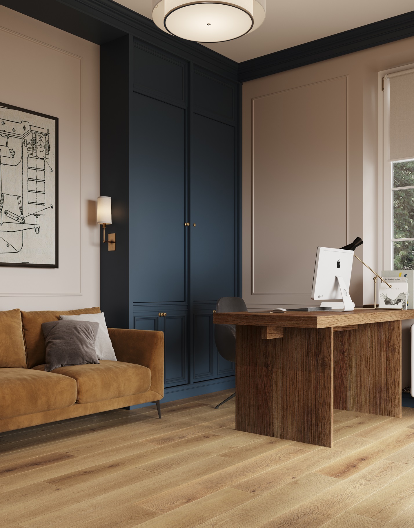 SPC ламинат First Floor Доска палуба 1F030 Сербский натуральный дуб